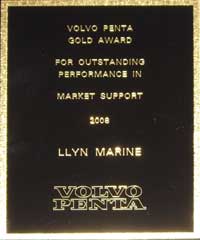 Llyn Marine Volvo Penta Gold Award